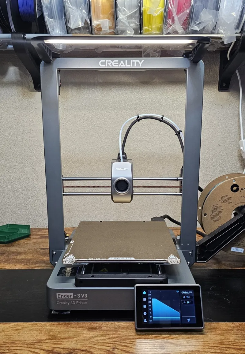 Ender 3 V3 Light Bar Mount