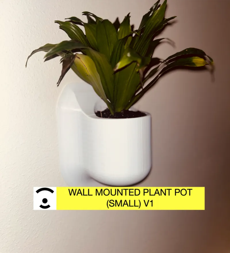 Wall mounted Plant Pot