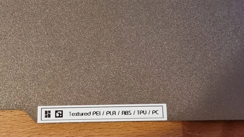 PEI/PEO build plate QR Code (brother printer)-12mm