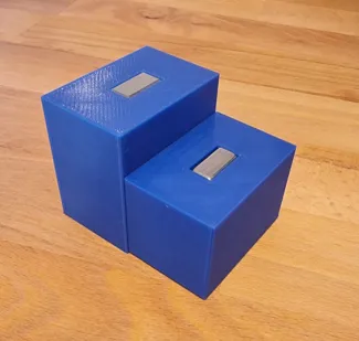 Strong magnet box
