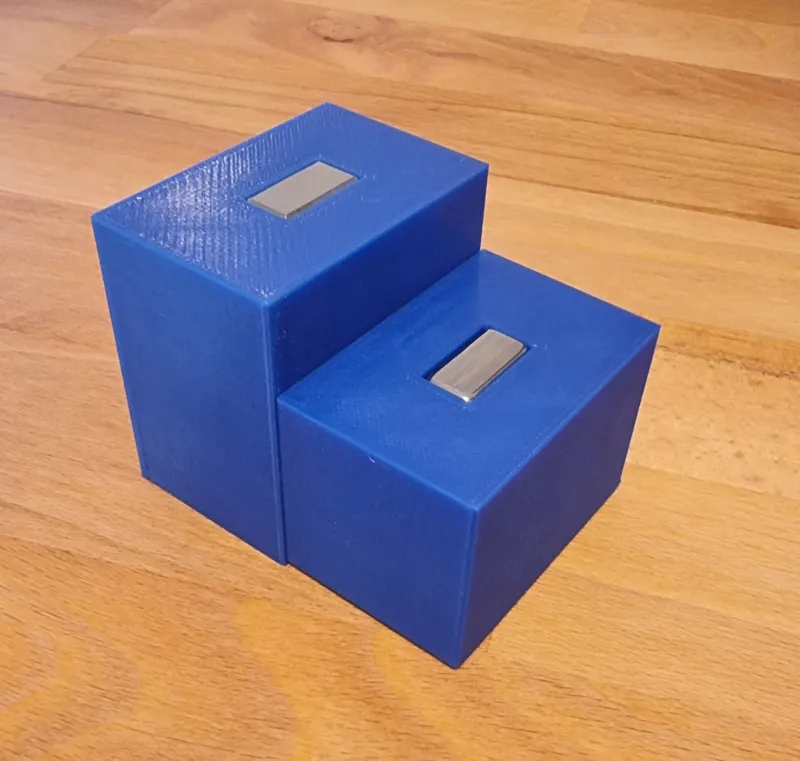 Strong magnet box