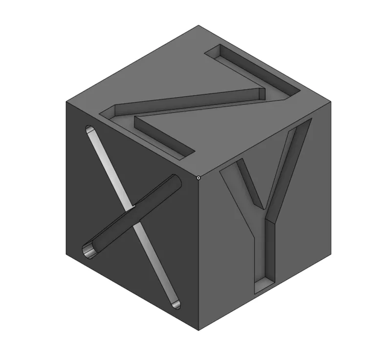 Simple Calibration Cube