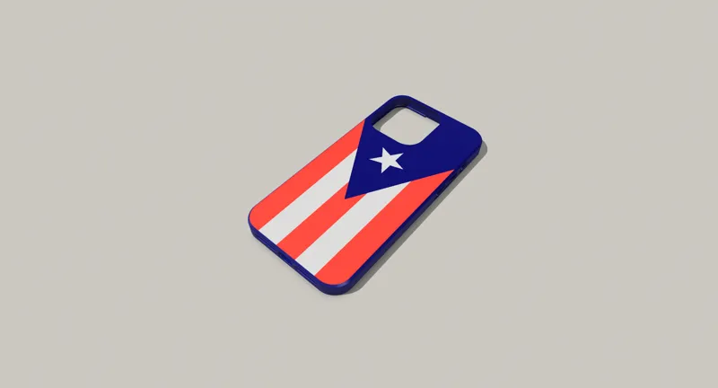 Puerto Rican Flag Case