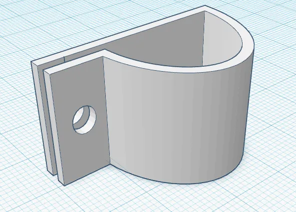 Cable management clip for screw