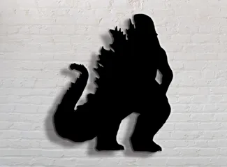 Godzilla Wall Art