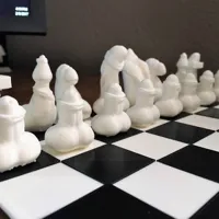 Jeu d'échecs humour coquin pour adultes — photo 1