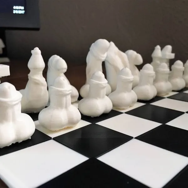 Jeu d'échecs humour coquin pour adultes