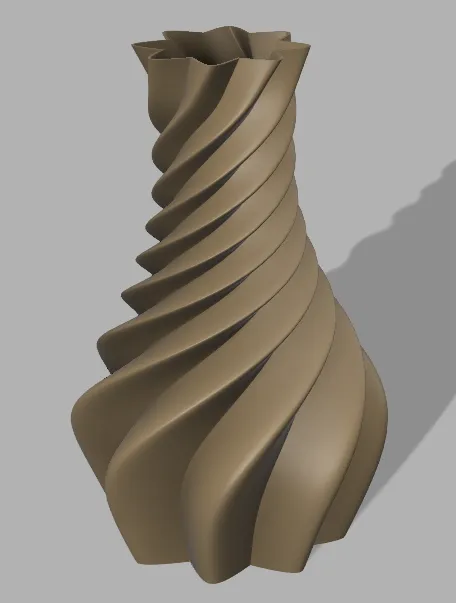 Spiral vase