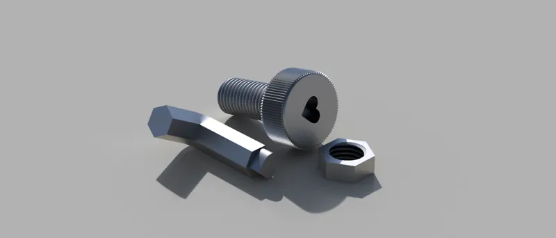 Big Bolt with hurt shaped head 