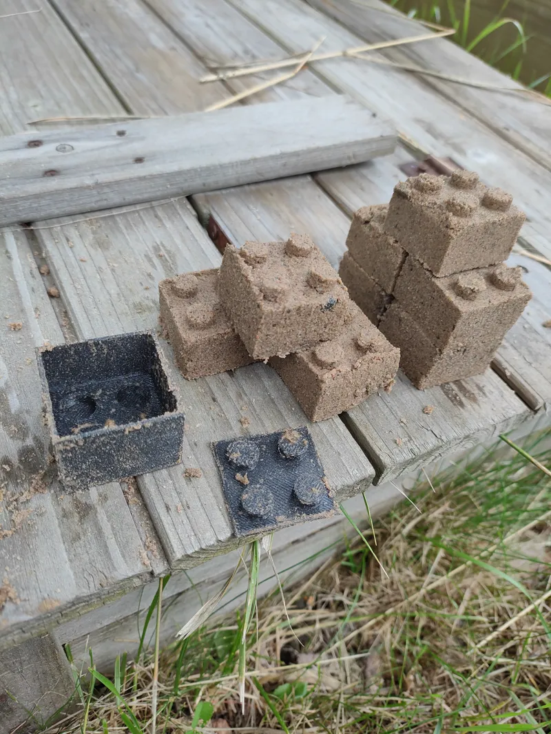 Working Bricks Sand Mold