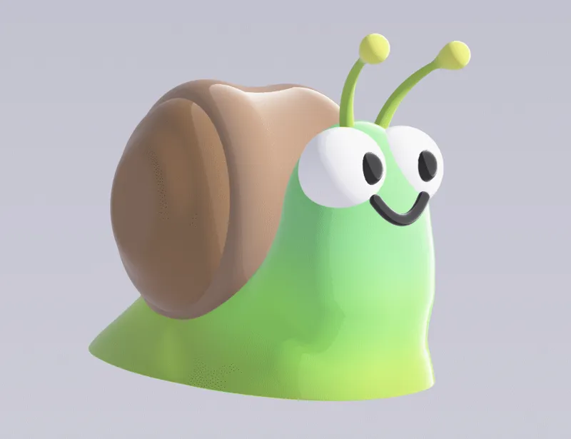 Cute Snail 