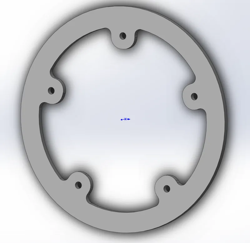 42 tooth Shimano Acera Chainring Guard