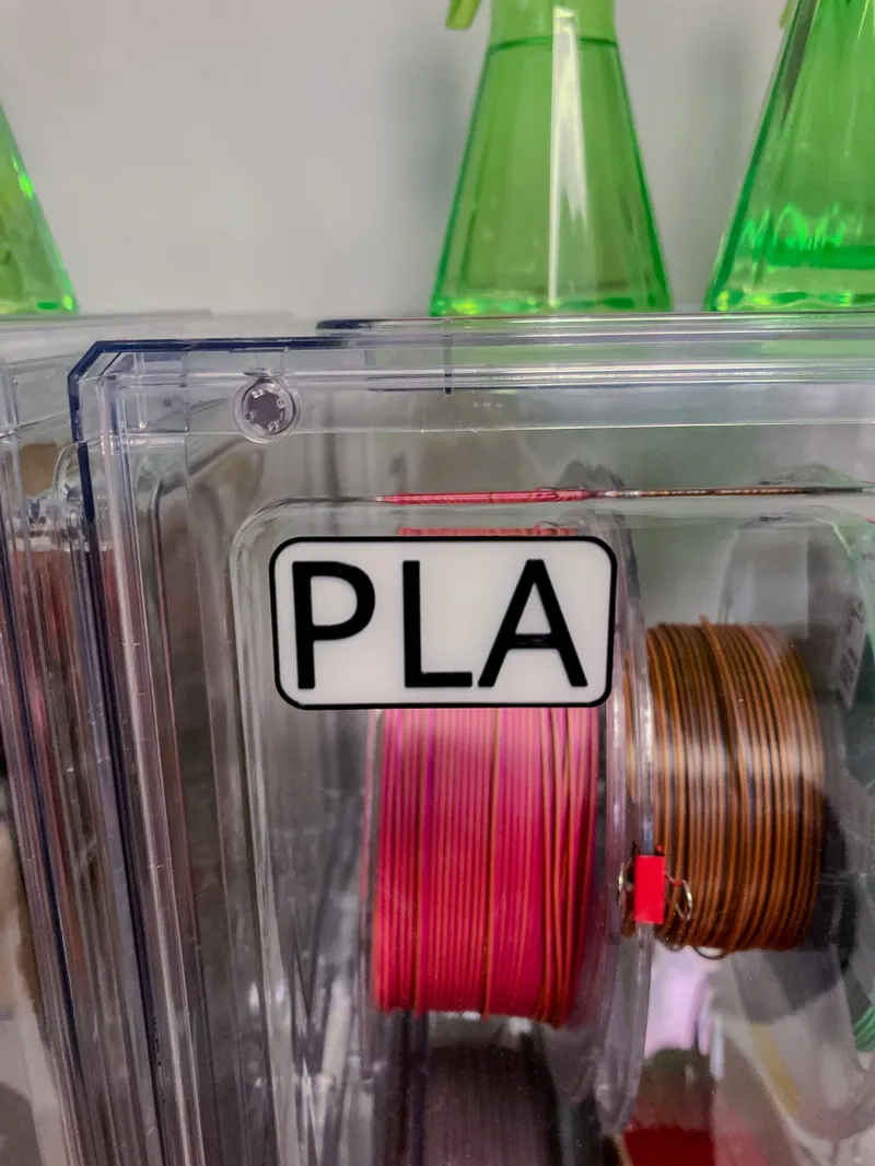 Filament Drawer Sign