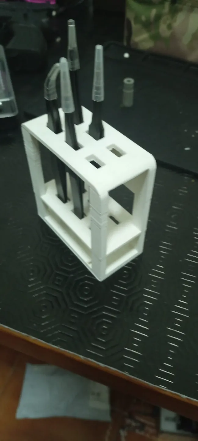 Antistatic tweezers holder