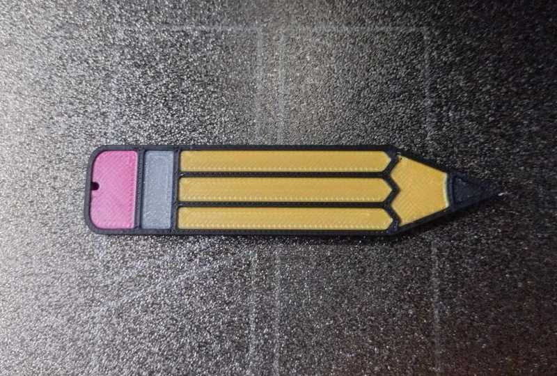 Pencil Keychain