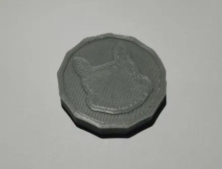 Easter bunny token 