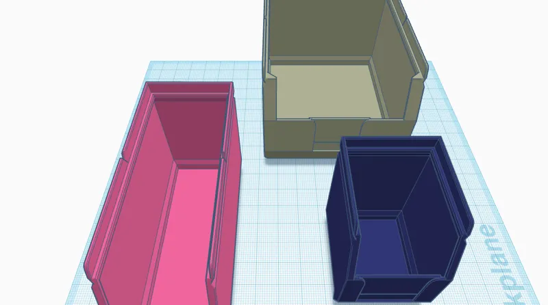 Storage Container. Different sizes. (V1)