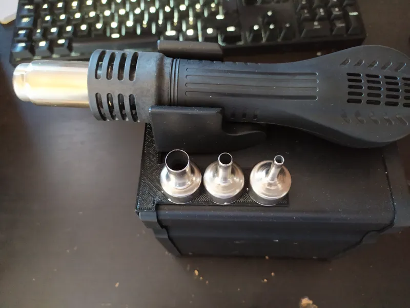 top handle holder for 858d hot air station 
