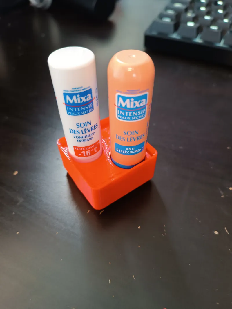 Gridfinity lip balm holder