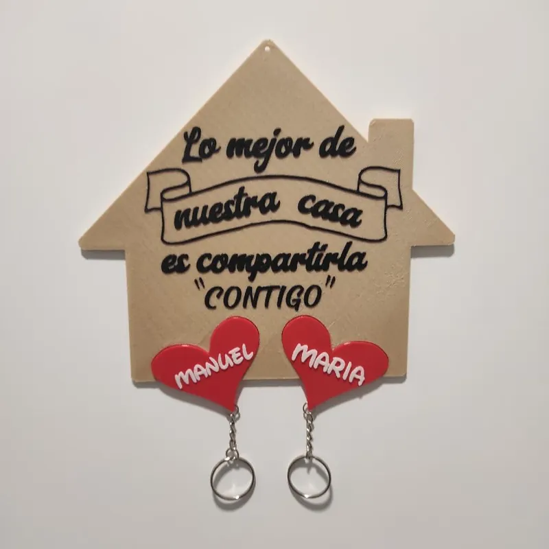 COLGADOR DE LLAVES PERSONALIZADO