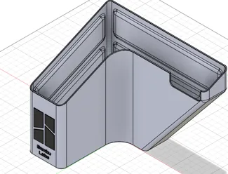 Bambu Poop Chute Bin With Bambu Labs Logo