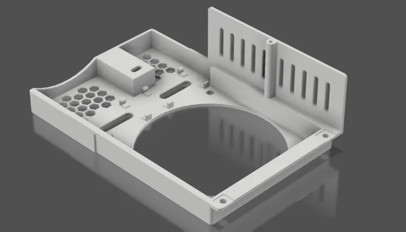 Ender 3 V2 motherboard cover Noctua NF-A9x14 fan