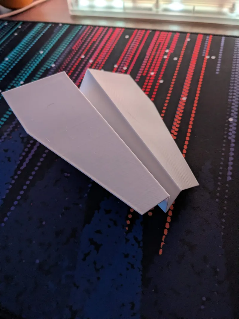 Vase mode printed plane
