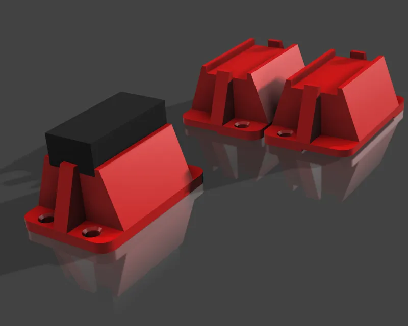 Ender 3 v2 feet risers (22mm)