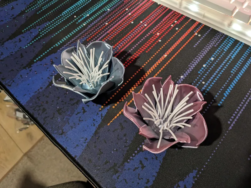 Abstract printable flower