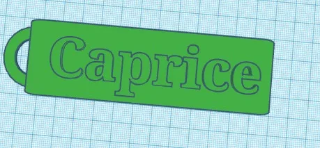 caprice key chain