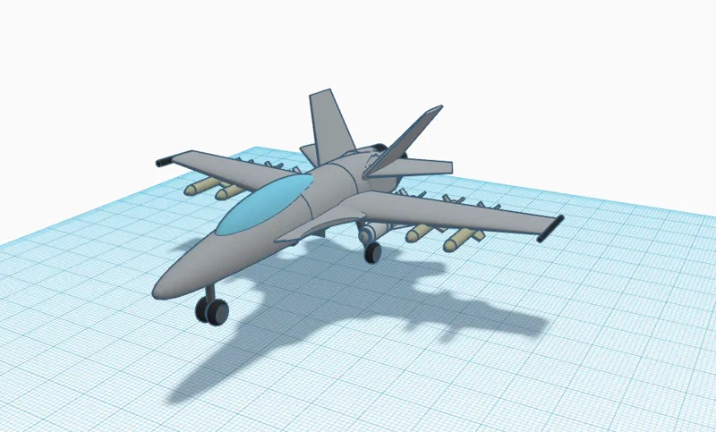 F18 Inspired Jet