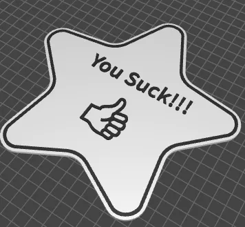 You Suck Sign