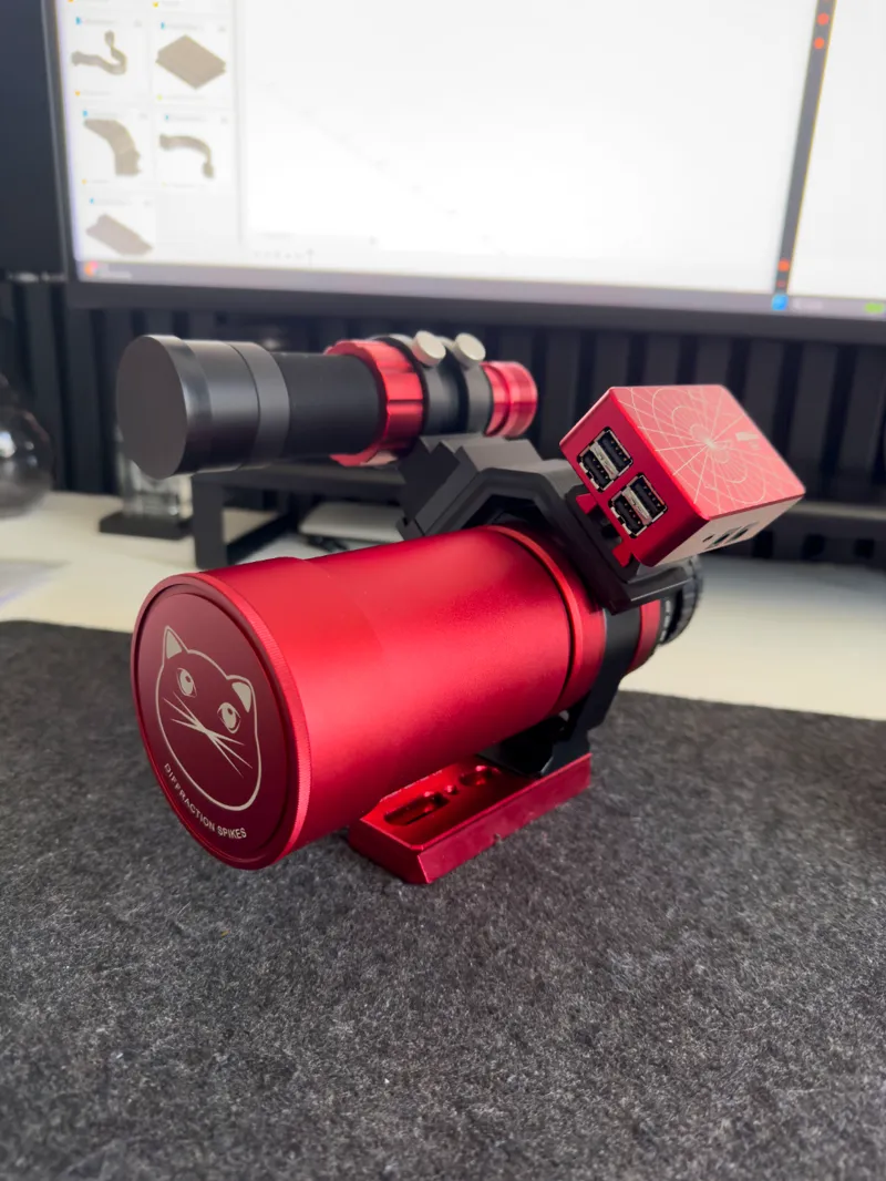 RedCat51 V1 (GuideScope+AsiAir Mount)