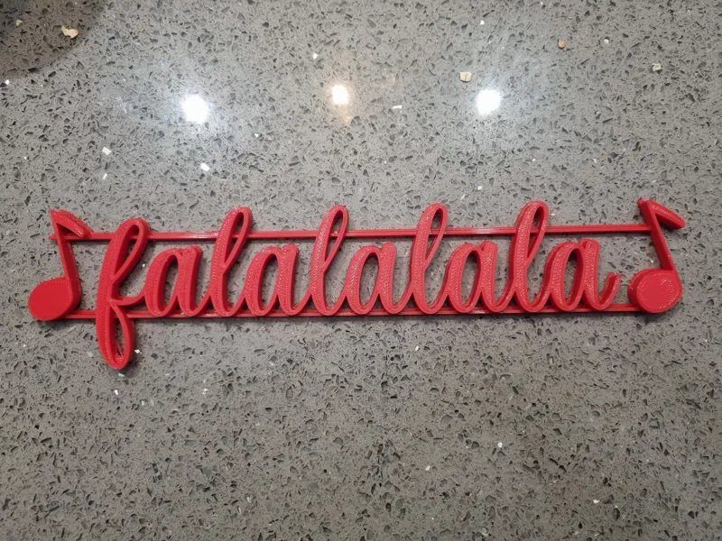 Falalalala Decoration