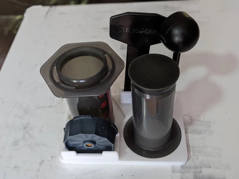 Aeropress Station with Fellow Prismo (w/o handle)
