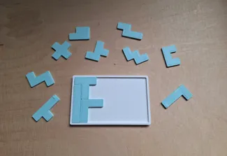 2D pentomino puzzle #1