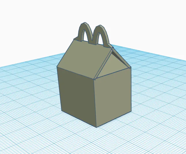 Low Poly Happy Meal
