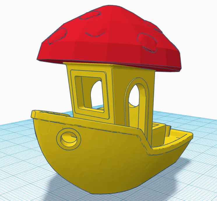 Mushroom Benchy