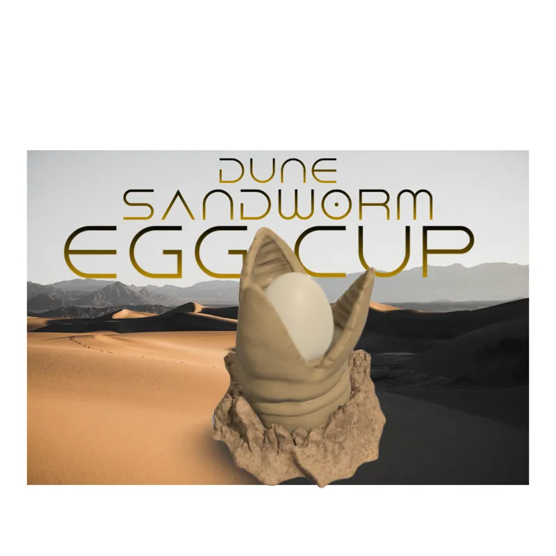 Dune sandworm egg cup