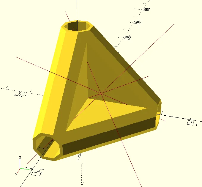 OpenSCAD pipe connector generator