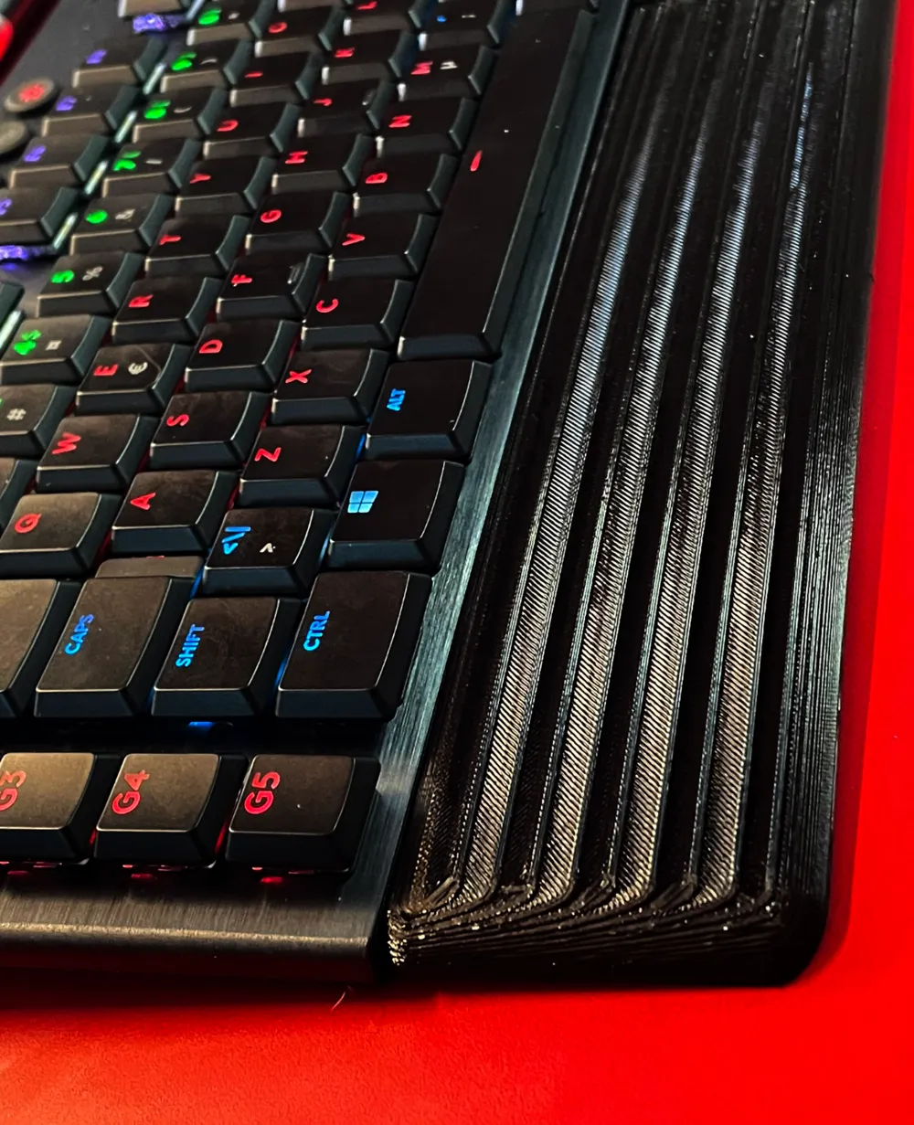 Wrist support/palm rest) Logitech G915 keyboard by jakobdam MakerWorld