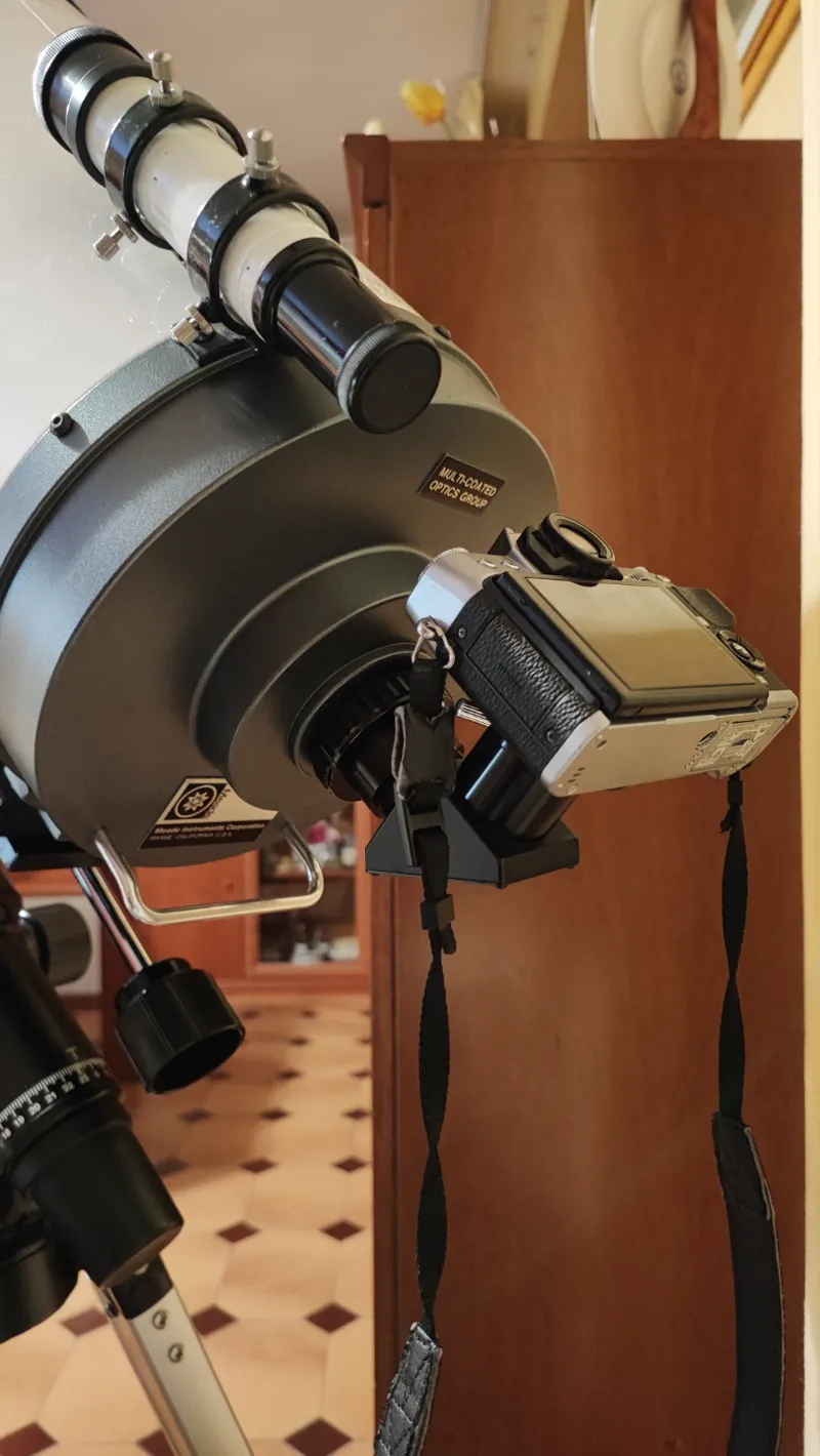 Fuji-X  to 1,25'' Telescope Mount