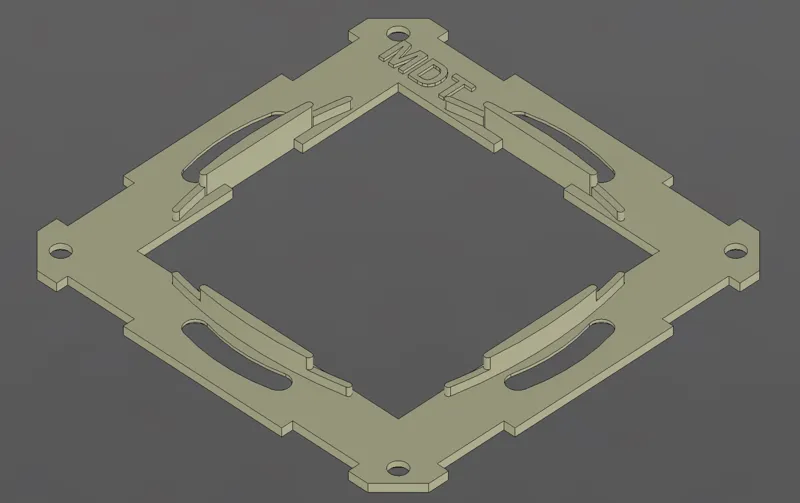MDT mounting frame (orig.)