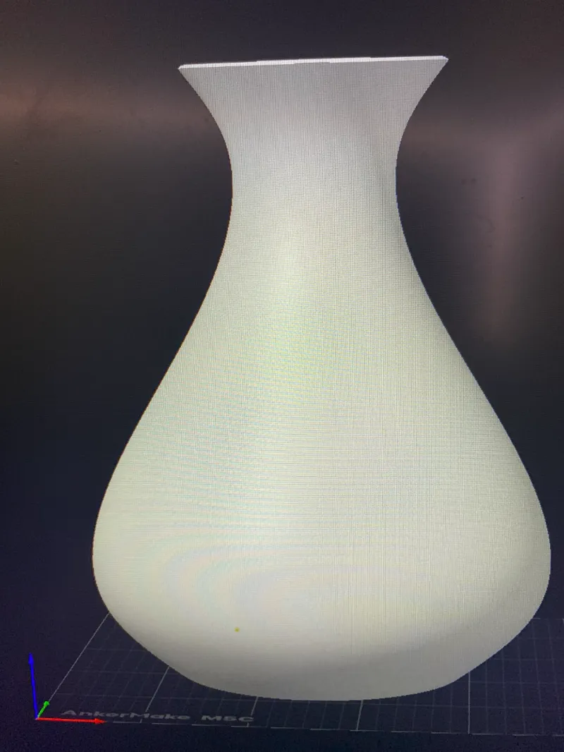 modern vase