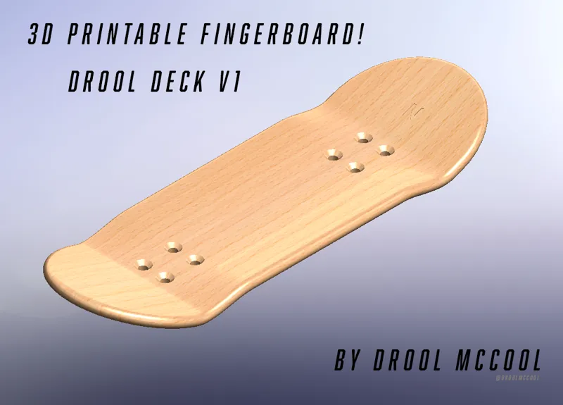 3D Printable Fingerboard