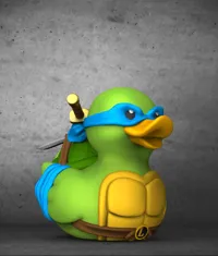 Canard de bain Léonardo Tortues Ninja — photo 1
