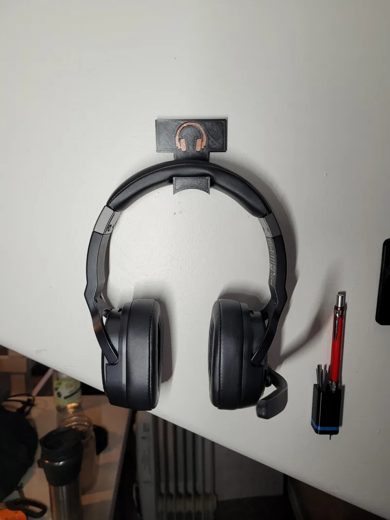 Headphone Holder -- Wall Mount