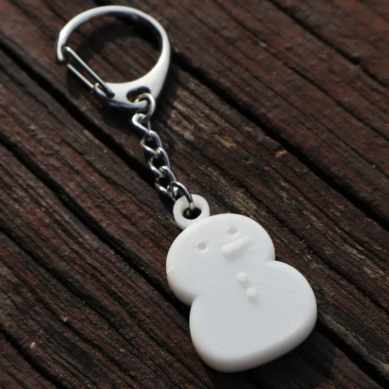 Chrismas Snowman Keychain