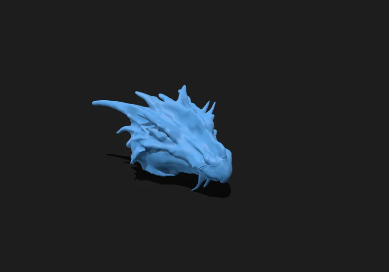 Cool Dragon Head