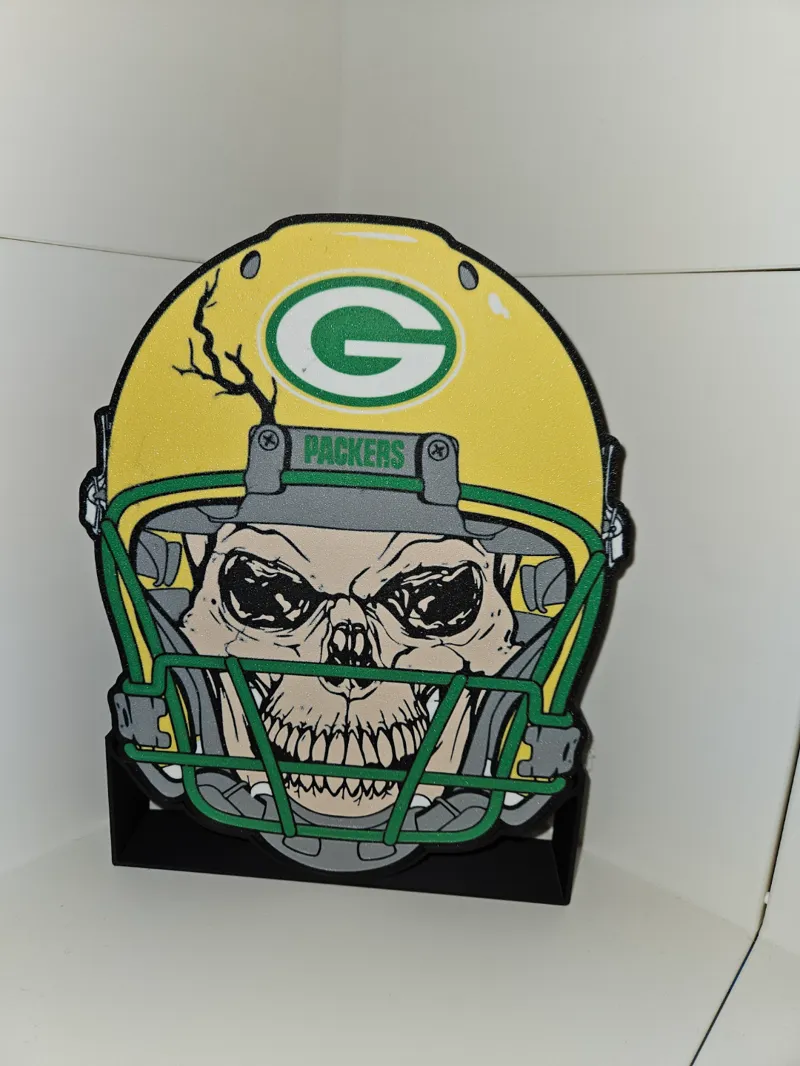 Green Bay Packers lightbox or wall hanger